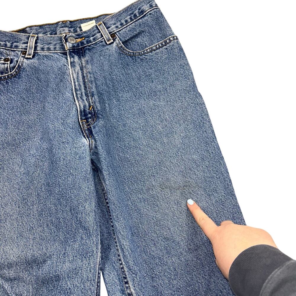 Vintage Levi's Jeans 550 Relaxed FIt Tapered Leg High Rise Mom Jeans 30" waist - Picture 4 of 11